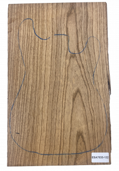 Body Swamp Ash, Caramel, 1-pc., 50mm, Unique Piece #122